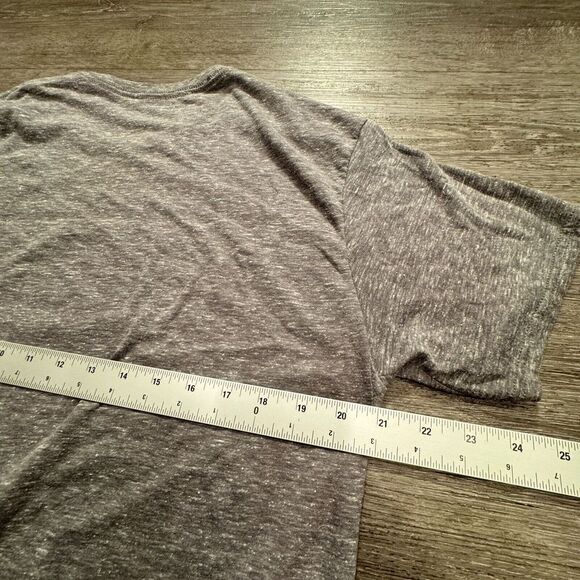 Golds Gym Shirt Mens XL Gray Red Logo Graphic California Tee Short Sleeve Tee - Picture 8 of 8